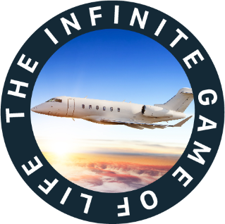 The Infinite Game of Life round badge