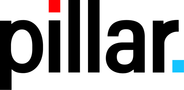 Pillar wordmark on white